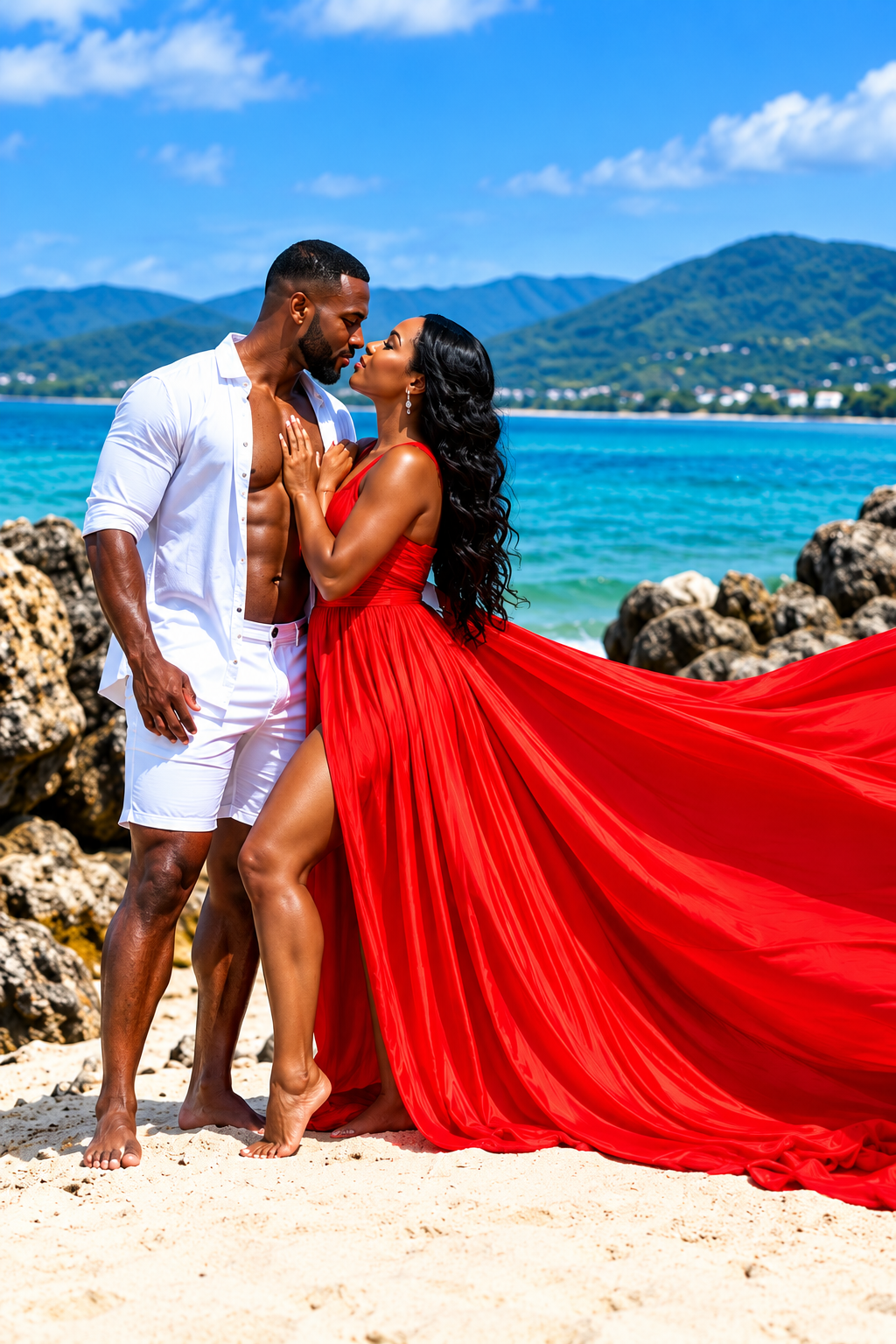 Couples Flying Dresses of Montego Bay package